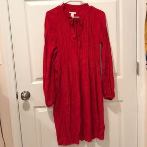 H&M red dress